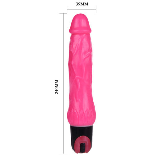 Pink Lover Dildo Vibrator 24 cm