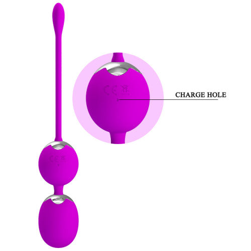 Pretty Love Werner Vibrating Rechargeable Kegel Balls Ø 3.4 см