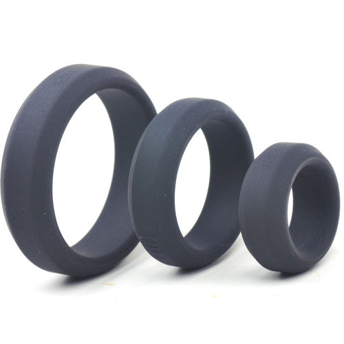 PRO Silicone Triple Cock Ring Set