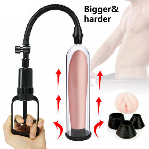 Training Penis Pump with Pussy Sleeve 20 cm