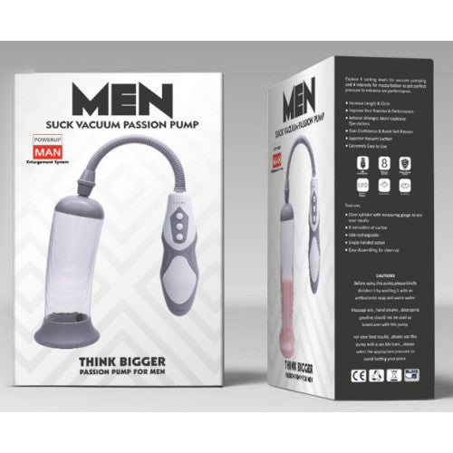 MEN Penis Enlarger with Remote Control & Vagina Sleeve 23 x Ø 5.5 cm