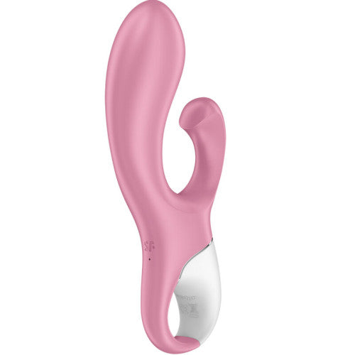 Satisfyer Air Pump Bunny 2 Inflatable G Spot and Clitoral Stimulator Pink