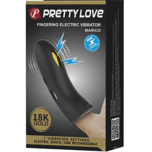 Pretty Love Marico fingering electric shock vibrator