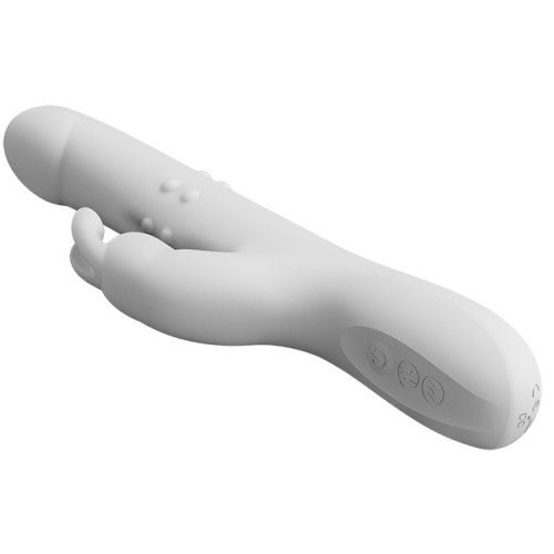 PRETTY Love Reese thrusting & rotating Rabbit vibrator WHITE