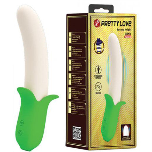 Pretty love Banana Knignt silicone rabbit vibrator