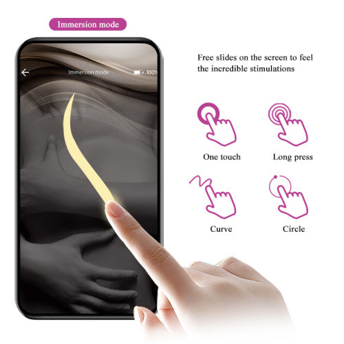 Pretty love Baird Anal & G-Spot APP Vibrator