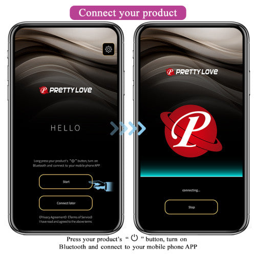 Pretty love Baird Anal & G-Spot APP Vibrator