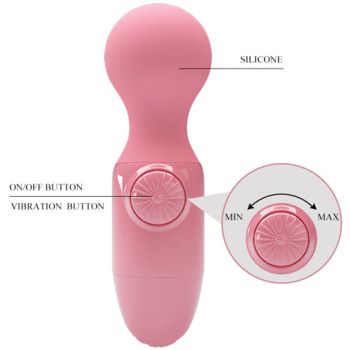 Pretty love Little Cute Mini Stick wand vibrator 12 cm