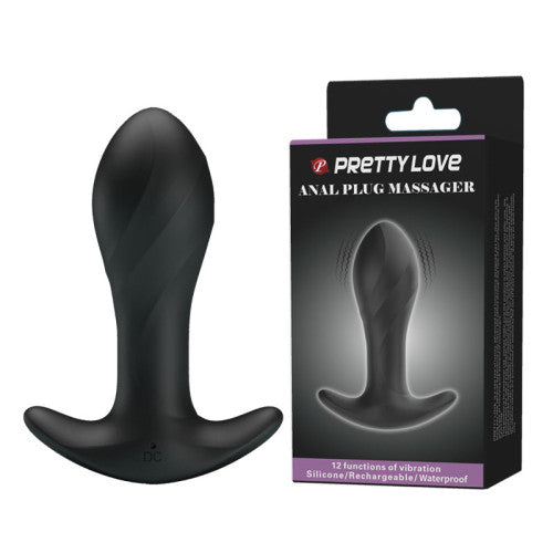 Pretty Love vibrating Anal Plug Massager 9 x 3.45 cm