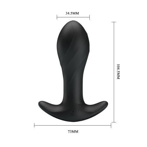 Pretty Love vibrating Anal Plug Massager 9 x 3.45 cm