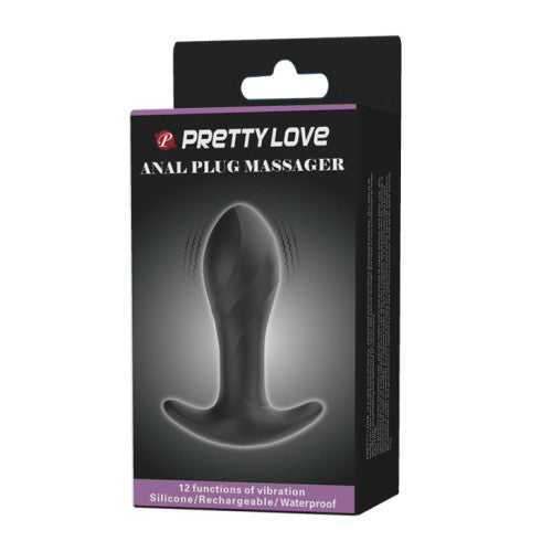 Pretty Love vibrating Anal Plug Massager 9 x 3.45 cm