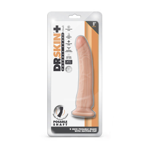 DR SKIN Plus Posable dildo Vanilla 23 x 5 cm