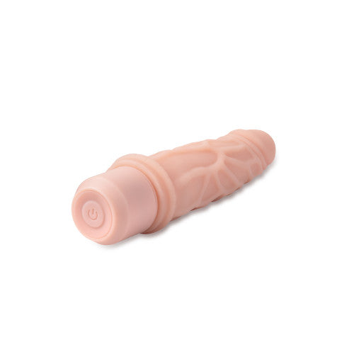 DR SKIN Dr Robert silicone vibrating dildo Beige 19 x 4.4 cm