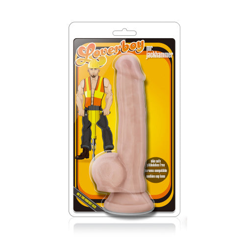 LOVERBOY MR JACKHAMMER dildo Vanilla 21.6 x 3.8 cm