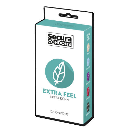 Secura Extra Feel condoms 12pcs