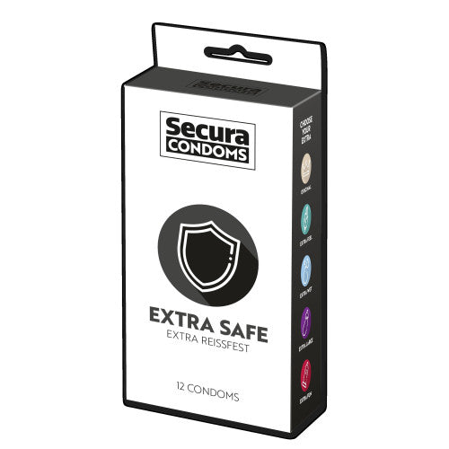 Secura Extra Safe condoms 12pcs