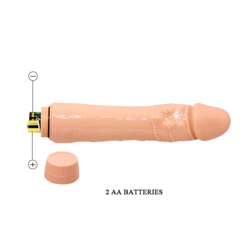 Barbara Dybbuk realistic penis shape dildo vibrator 24 x 4.3 cm