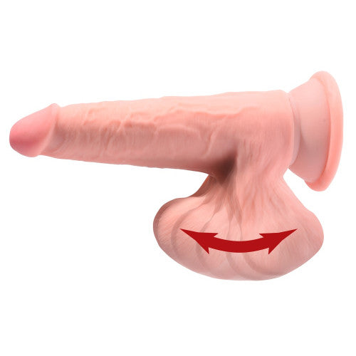 ORION Realistic cock with swinging balls Dildo 19 CM