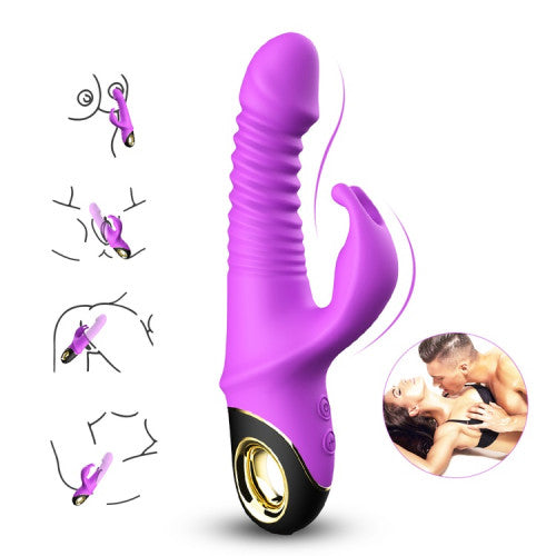 TOYBOX ZINK Super Navi rotational action vibrator PURPLE