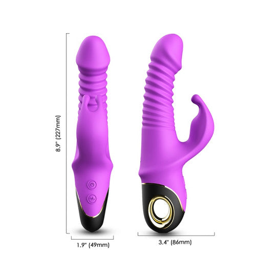 TOYBOX ZINK Super Navi rotational action vibrator PURPLE