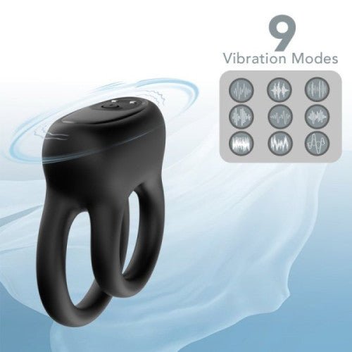TOYBOY ROY silicone double loop vibe ring