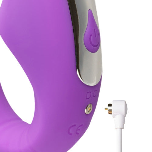 Remote Controlled Couples Vibrator with Sucking Function