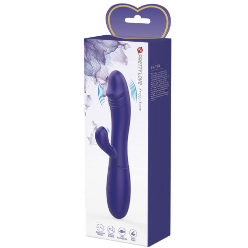 PRETTY LOVE SNAPPY YOUTH rechargeable Rabbit vibrator 19 cm