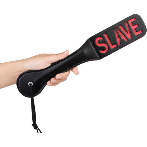 Naughty Toys SLAVE spanking leather Paddle 32 cm