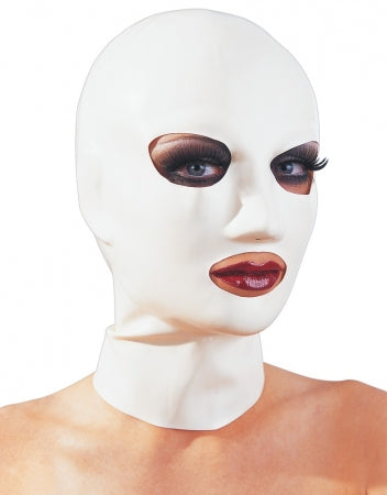 Late X Latex Mask - White