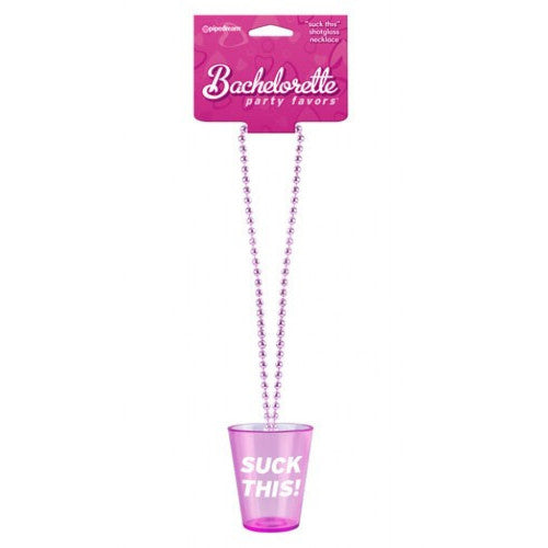 Suck This Shot Glass Necklace
