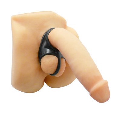 Master Series Annex Erection Penis and Ball Ring - Black