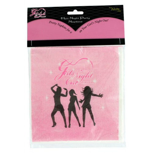 Girls Night Out Party Paper Napkins