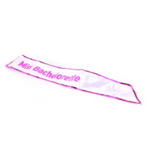 Miss Bachelorette Flashing Party Sash