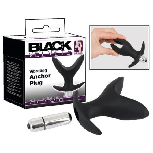 Black Velvets Vibrating Anchor Plug