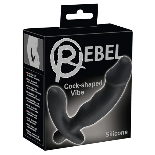 Cock Shaped Anal Silicone vibrator
