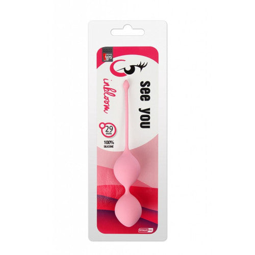 Bloom Duo Silicone Balls 29mm Pink