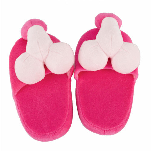 Plush Penis Slipers