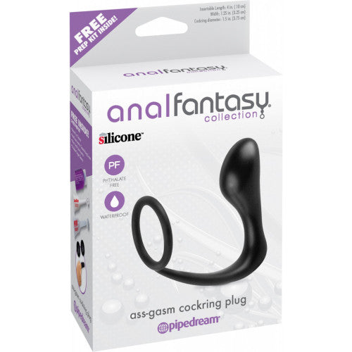 Anal Fantasy Ass-Gasm Cockring Plug