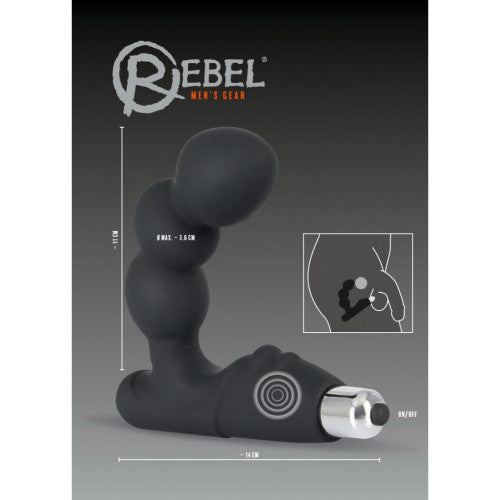 Rebel Bead-shaped Prostate Stimulator