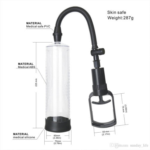 Penis Vacuum Pump Developer Enlarger for Men