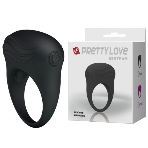 Pretty Love Bertram Vibrating Silicone Cockring