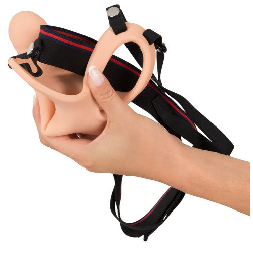 Vibrating Rechargeable Strap-On Large You2Toys