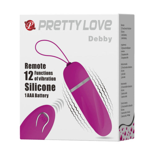 Pretty Love Debby Remote control bullet