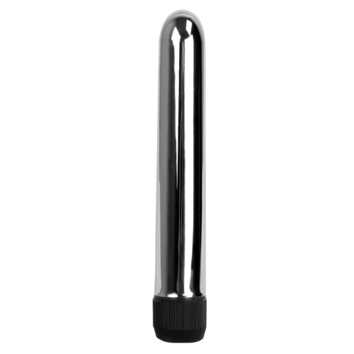 Silver Classic Vibrator 17 cm