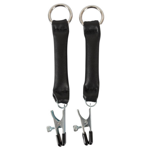 Zapo Nipple Clamps with Wide Adjustable Pressure Clips