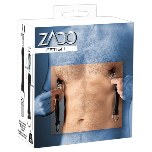 Zapo Nipple Clamps with Wide Adjustable Pressure Clips