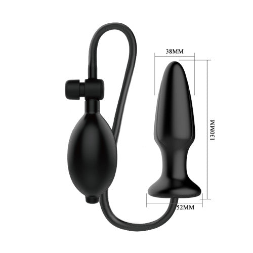 Mr Play inflatable Silicone Anal Plug 13 cm