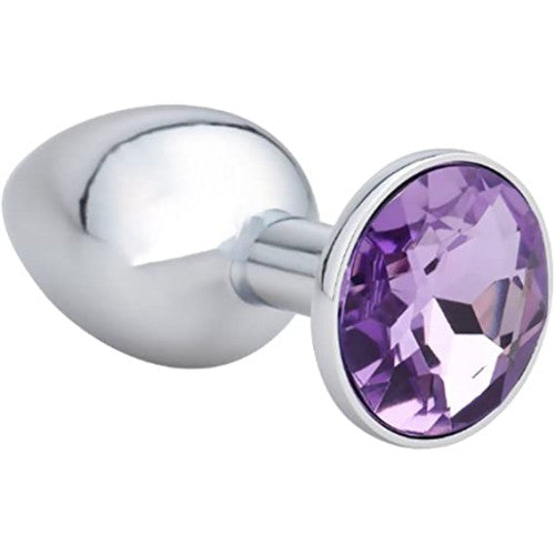 SMALL LIGHT PURPLE Naughty Toys Alu Butt Plug