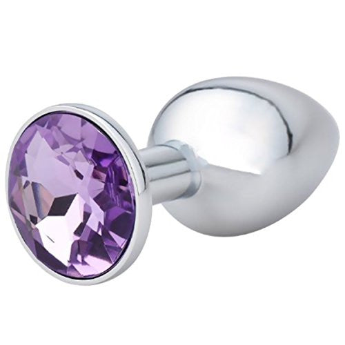 SMALL LIGHT PURPLE Naughty Toys Alu Butt Plug