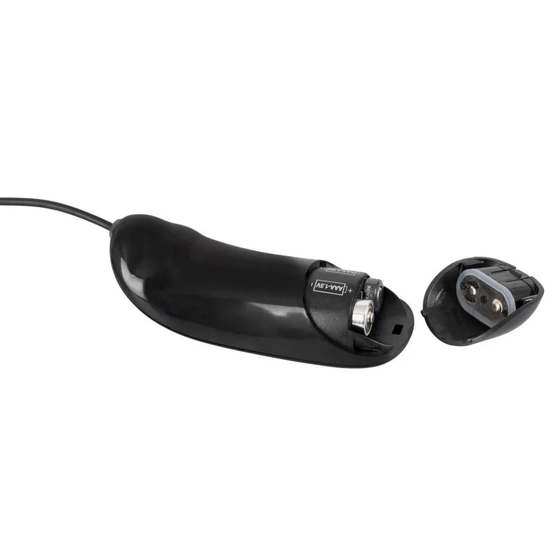 Vibrator with suction cup Black Vibe